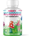 5-蘑菇 Nootropic Blend - 30 Capsules, Turkey Tail, Reishi, Maitake Mushroom 提取器与High Beta Glucan, & Lion Mane Mushroom 补充 Capsules,功能性蘑菇 草药补充剂