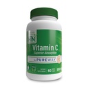 健康 营养 维生素-C 500 mg 作为纯Way-C 60 Vegecaps 高级吸收 健康 免疫功能和Collagen 支持 第3党 测试 QQ Vegan,非GMO和Gluten Free