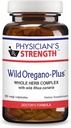 物理学家的强健野生奥雷根-Plus - 90 Capsules - 支持健康免疫系统,文摘和骨骼与关节 - 非GMO - 90服务