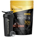 变形巧克力蛋白粉和性能 隔热摇摆瓶 30G 多蛋白超冰 | Collagen Peptides, Egg White & Plant Blend → MCT Oil → BCAA 氨基酸