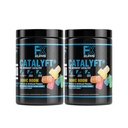 FXSUPS 催化器 工作前为男女饮用粉末, Sonic Boom QQ 饮食补充 与 Creatine & Beta-Alanine 混合 用于能源泵、肌肉增益和焦点, 40种服务(2包)