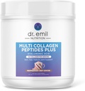 Emil Multi Collagen Peptides博士 添加Hyaluronic酸-辣椒薄荷热可可火焰- 9g Collagen 为皮肤、头发、钉子和联合支助服务