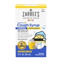 Zarbee's Baby Nighttime Cough Syrup + Immune, Baby Cough Syrup with Dark Honey + Zinc & Chamomile,为托德勒斯,无毒品或人工火焰,天然蜂蜜味,2 f.