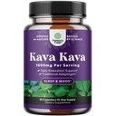 卡瓦卡瓦根提取补充1000mg - 快速代理草药支持 Kavaactones for balanced Mood - 放松Capsules 压力支持和更好的睡眠 - 15 services