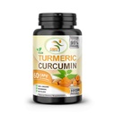 纯Turmeric Curcumin 1000 mg 黑辣椒 提取95% CURCUMINOIDS, 非转基因生物, 增加吸收, Gluten Free, 500mg 60 Veggie Capsules