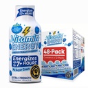 维生素能量Imune + 超强能量射击蓝莓48Pack,260mg天然咖啡因,B-维生素,Citicoline,绿茶,豁免和焦点支持,零糖,Gluten-free 1.93 fl oz