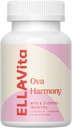 OVA 和谐 - Myo & D Chiro Inositol Capsule - 40:1 比率 - Ovarian 函数支持 - 激素平衡 - 120 Inositol 补充 Capsules