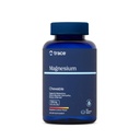 Trace Minerals Magnesium Chewable - 成人的平静支持 - 心血管健康,骨强力和免疫支持 - Chewable 补充 - Raspberry Lemon - 120 Counter(30名服务员)