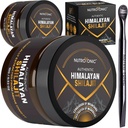 NutroTonic® 真实的喜马拉雅Shilajit Resin for Men & Women - Gold class 86% Fulvic Acid - 野生工艺+17000 FT - 40x Nano过滤和太阳干燥 - 3 政党实验室测试 - 15g Jar(包2)