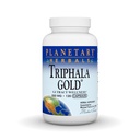 行星草药 Triphala Gold 550mg Cleanser & Toniger Extra Struge Ayurvedic - 120 Veggi Caps (英语).