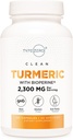 型号为0Turmeric with Bioperine (120 Capsules) (每架2300mg) - GMO Free, Gluten Free, 3th Party tested.