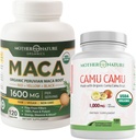 有机维生素C + Maca 根盖- 天然能源和免疫支持