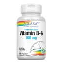 SOLARAY B-6 TSTER 补编,100mg = 120 计数