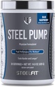 SteelFit钢泵 高级预加工粉末和硝酸盐补充剂 蓝莓 30种为肌肉建筑和恢复服务 配有峰ATP、Ashwagandha、和电解剂