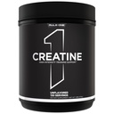 规则1 Creatine Powder – 纯微量化的Creatine Monohydrate用于高强度运动和精益体质支持,Flawared and Unflavorate(130名服务员,不爱好者)