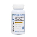 Serra-RX 26万 SU Serrapeptase - Acid-Resistt 蛋白质解剖系统酶,非GMO,Gluten Free,Vegan,支持西纳斯,Immune和肺部健康,60 Veg Capsules