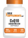 Bulk Assupports.com CoQ10 100mg Softgels - Coenzyme Q10 100mg 补充,用于心脏健康 - Gluten Free, 1 Softgel – service, 120 Counter (Pack of 1)