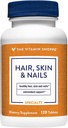 维他命shoppe hair, Skin and Nails, 配有400MCG Biotin, 支持健康活力头发, 健康皮肤和坚固钉(120平板)