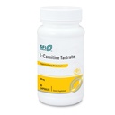 Klaire Labs SFI 健康 L-Carnitine Tartrate - 500 mg 氨基酸,稳定 L-Carnitine - 无合成 D-Carnitine(60 Capsules)