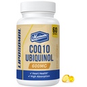 Liposomal CoQ10 Ubiquinol 600mg Softgels| Superior 吸附 Ubiquinol CoQ10 补充| 强效活性抗氧化剂形式 Coenzyme Q10|Heart 函数和能源生产| 60 软胶