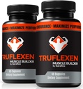 NutraRize(2 Pack) Truflexen Pills, Tru Flexen Muscle Builder, 支持整体健康的自然补充, Premium 性能 Capsules, 官方 True Flexen Reviews (120 Capsules)