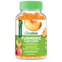 生动的Turmeric Curcumin with Ginger & Black Pepper screw – 2000mg – Great Tasting Natural Flavor Gummy – Vegetarian GMO-Free Supplement – 90 Gummys (英语:Gummys) (美国英语).