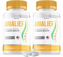 (2 Pack) Arialief Capsules Sciatica - 官方公式 - Arialief维生素补充高级强力公式 Arialief Capsules 营养支持最大强力总体健康(120 Capsules)