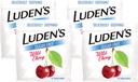 Ludens Sore喉咙滴水,为小喉咙救济,无糖野生樱桃,75 Counter (Pack of 4).