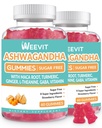 Ashwagandha Gummys 配有女性和男性维生素D, Ashwagandha Gummy配有 Maca 根粉 有机 Ashwa Gummys 配有布尔斯能源