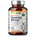 活体维生素K2 MK-7 300mcg,120 Vegan Capsules – 骨强力和免疫健康高概率补充剂