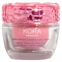 KORA 有机体 Berry 亮固 Vitamin C 眼凝胶、水合物加固、认证有机体、无残忍、可再充电、0.50 fl oz