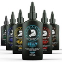Bossman Jelly Beard Oil Variety Pack - 胡子育苗护理与成长套 - 全6只胡子 Jelly Oil Scents - 在美国制造
