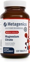 氯化镁 - 300 mg 镁和 60 mg 钙补充剂 - 与 Chelated Minerals - 支持肌肉和骨质健康* - Gluten-Free & Vegetarian - 120