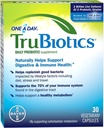 TruBiotics Daily Probiotic, 30 Capsules - Gluten Free, Soy Free Digestive + 男女免疫健康支助补编