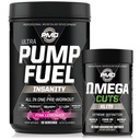 PMD 体育 Ultra Pump燃料不稳定 - Pre Workout - Pink Lemonade (30 services) Sports Omega Cutsions Elite Thermogenic Fat Burner (90 Softgels) (英语).