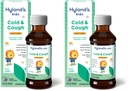 Hyland's Naturals Kids Cold & Cough, 日间葡萄糖 Flavor Cough Syrup Medical for Kids Agents 2+, Decongestant, Sore Throat & Allergy Relief, 常见冷症状的自然治疗, 4 Fl Oz
