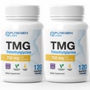 Puregen Labs TMG 750 mg – [高概率] 三甲基甘化物补充剂 – 鼓励健康同位素水平、非GMO、NO Gluten 和乳制品 – 在美国制造 - 2 Pack - 总计 240 蔬菜卡普尔