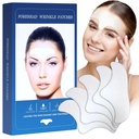 前额皱纹补丁 12Pcs - 用于抗皱的面部皱纹补丁 与Aloe Collagen & Vitamin E的抗皱纹 女性的前额皱纹治疗