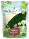 活生生的有机藻类粉末混合食品,4英镑 — Spirulina和Chlorella 50/50 Blend, Non-GMO, 富含氯phy, Raw, Pure, Vegan 超级食品, Bulk, Great for smolities, Good source of Protein