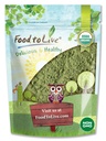 生活食品 Alfalfa 粉末,1.5英镑 - 非GMO, Raw Dried 整体 Young Leaves, Vegan, Great for Baking, Juices, Smoothies, Shakes, Tea, and Drinces. 良好的饮食纤维和蛋白质来源