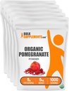 bulk Assupports.com 有机石榴粉 - 石榴粉 - Immune支持补充,草药补充 - Gluten Free, 5g per service, 5kg (11磅) (Pack of 5)