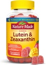 Nature Made Lutein & Zeaxanthin Gummys,《眼和脑补充》,40 Vegan Gummys,20天供应