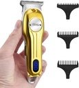 DSP Beard Trimmer for Men, Cordless Hair Clipper Shavers, Facial Hair Trimmer for Beard & Mustache Trimming, 专业的男子剪发包 LED 显示器(金)