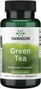 Swanson Green Tea 提取剂补充剂 - 抗氧化剂富含剂 - 500 MG Green Tea 叶粉 - 100 Capsules