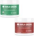 Amla Powder & Green Tea Superfood 配有印度鹅莓 & Hibiscus, Organic, Vegan, 30个服务公司