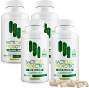 实践性营养素 240 Capsules + Probiotics 补充 W/High CPU 供男性和女性使用的营养素 + 预生素和消化酶用于消化和古特健康,阴道健康,Colon清洁,免疫支持