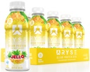 RYSE 清蛋白饮料 - Jell-O Island Pineapple - 100 Calories, 22g Whei 隔离蛋白摇摆,无糖,0g Fat & Lactose - Free - Ready-to-Drink饮料 - 16.9 fl oz 瓶子(12-Pack)