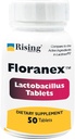 Floranex 乳房板块,每瓶50个伯爵(2包)