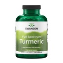 Swanson Turmeric 抗氧化剂、联合健康、心血管、肝脏解毒剂、Mood和记忆支持补充Curcuma Longa(Rhizome)720毫克、240卡普尔、120个服务、1.44克/次服务
