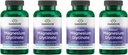 Swanson Chelated Magnesium 133 毫米 90 卡普尔(4包)
